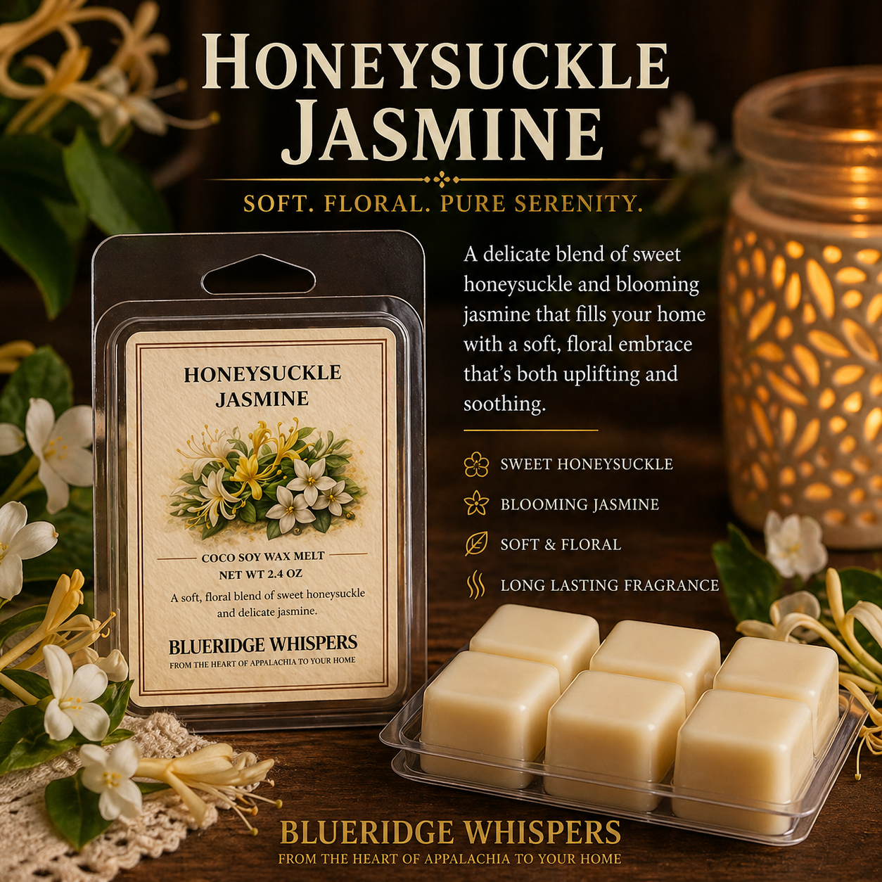 Honeysuckle Jasmine Soy Wax Melts